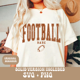 FOOTBALL BABE SVG/PNG