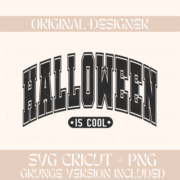HALLOWEEN IS COOL SVG PNG
