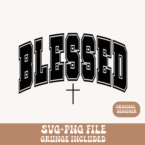 BLESSED SVG/PNG