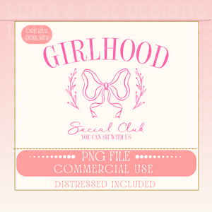 GIRLHOOD SOCIAL CLUB PNG