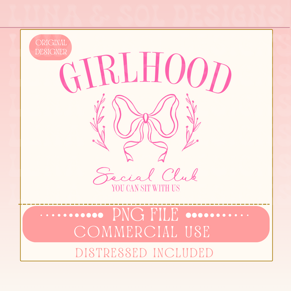 GIRLHOOD SOCIAL CLUB PNG