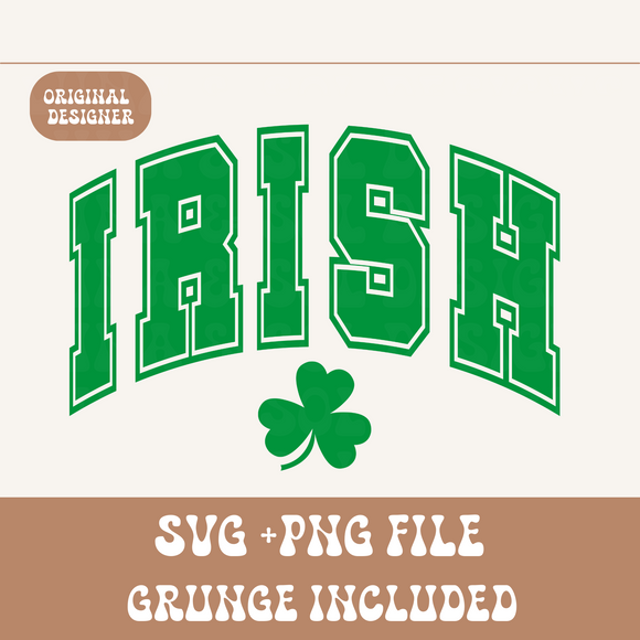 IRISH VARSITY SVG + PNG