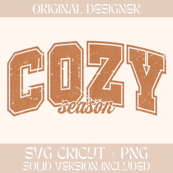 COZY SEASON SVG/PNG