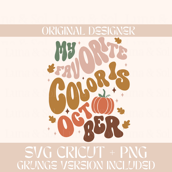 FALL IS MY FAVORITE COLOR SVG/PNG